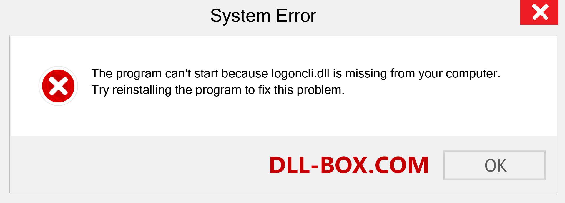  logoncli.dll file is missing?. Download for Windows 7, 8, 10 - Fix  logoncli dll Missing Error on Windows, photos, images